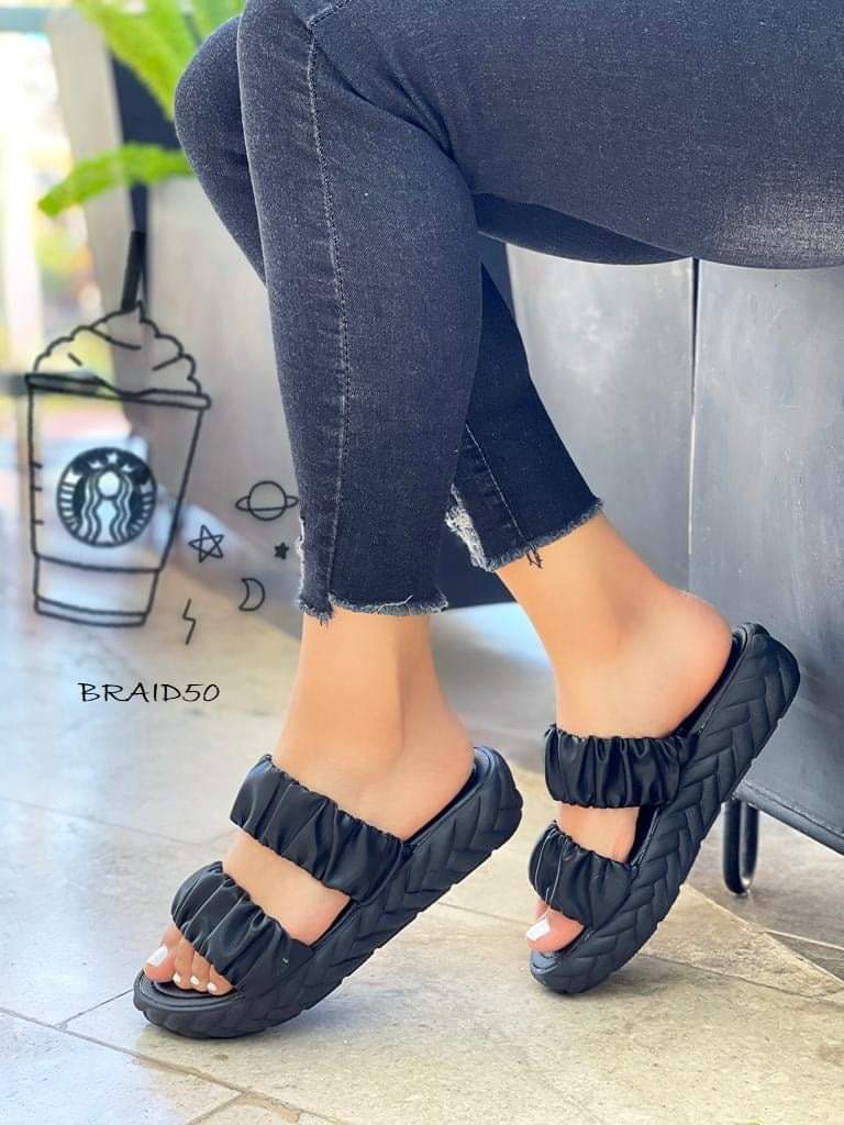 Sandalias Huaraches Elástico Modelo Braid