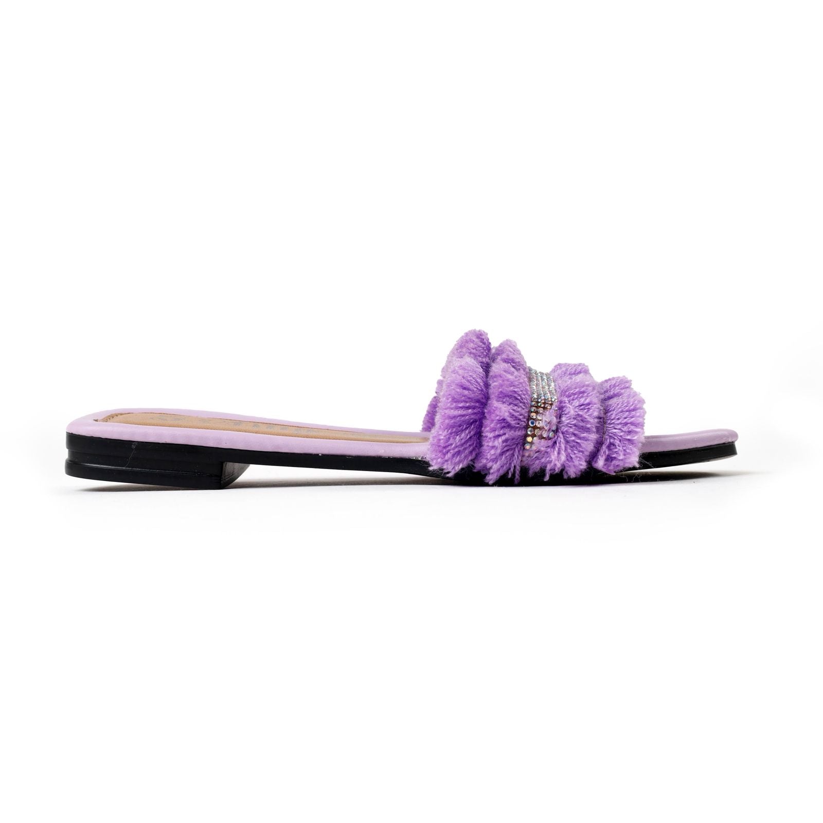 SandaliaS Huaraches Con Barbas y Pedreria Modelo Furry